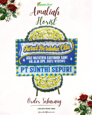 Papan Bunga Duka di Semula Jadi