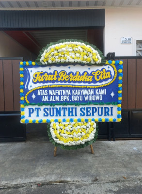 Papan Bunga Duka di Semula Jadi